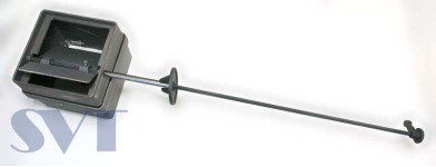 Čuguna šīberis ar rāmi, 220x220 mm