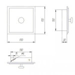 Krāsns kvēpu durvis 435