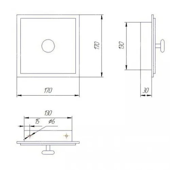 Krāsns kvēpu durvis 435