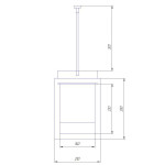 Čuguna šīberis Damper 50P