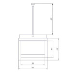 Čuguna šīberis Damper 60S