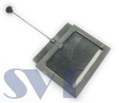 Čuguna šīberis Damper 50S